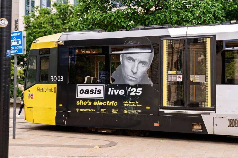 Liam Gallagher Lends His Voice to Manchester Trams Ahead of Oasis Live ’25 Tour