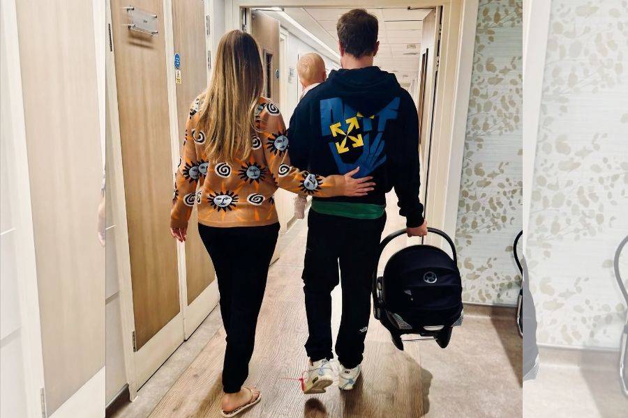 OLLY MURS WELCOMES BABY BOY WITH WIFE AMELIA