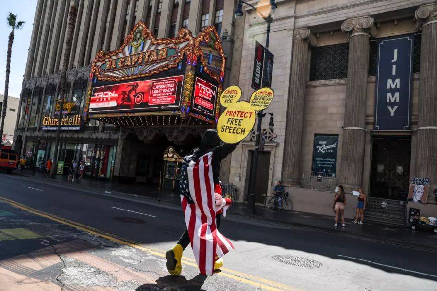 JIMMY KIMMEL RETURNS TO TV AFTER DISNEY SUSPENSION 