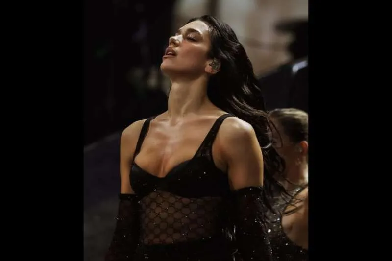 DUA LIPA SPARKS CONCERN AFTER SHOULDER INJURY, BUT TOUR GOES ON