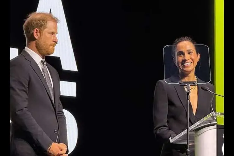 HARRY AND MEGHAN NAMED HUMANITARIANS OF THE YEAR