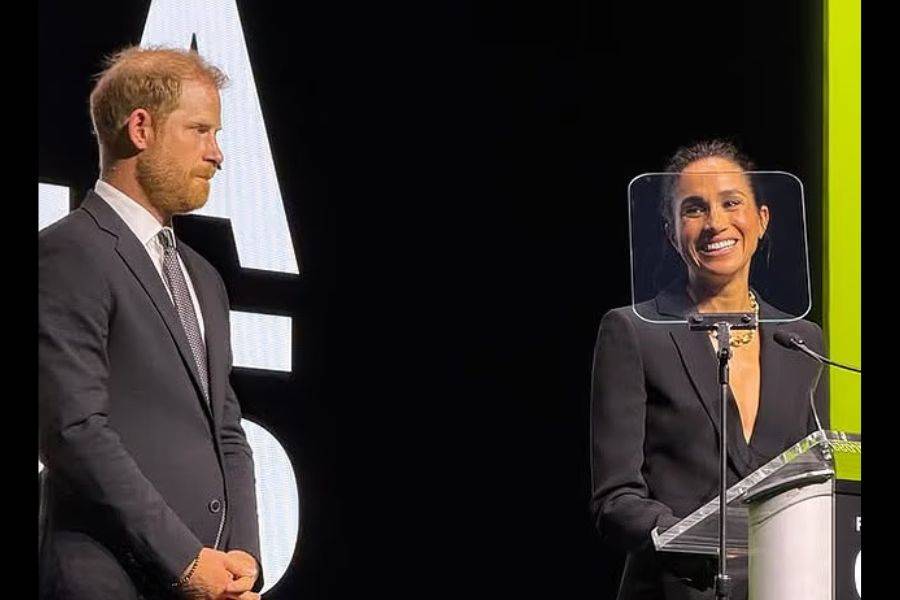 HARRY AND MEGHAN NAMED HUMANITARIANS OF THE YEAR