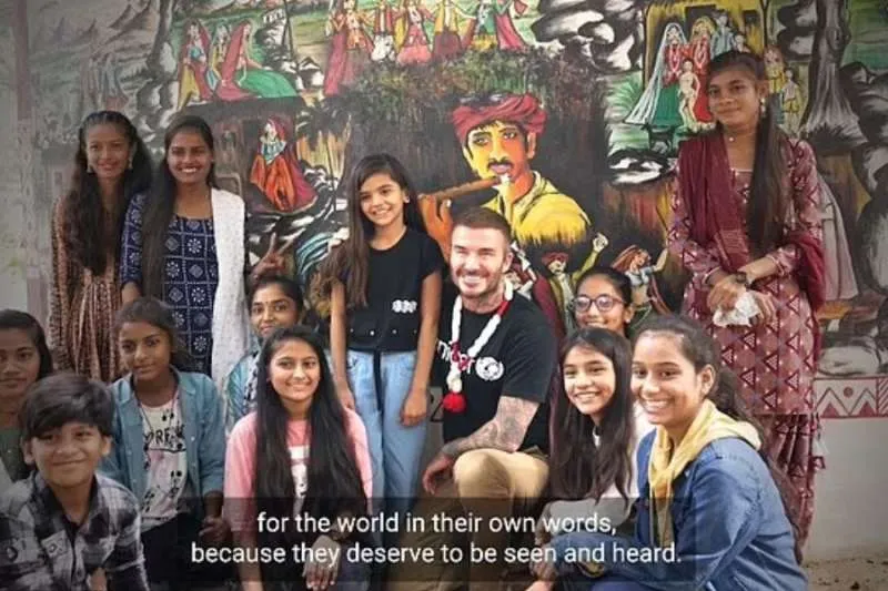 David Beckham Marks Upcoming 50th Birthday with UNICEF Charity Campaign David Beckham Marks Upcoming 50th Birthday with UNICEF Charity Campaign