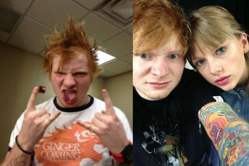 Ed Sheeran Teases New Song with Rare Taylor Swift Photos to Tease New Single 