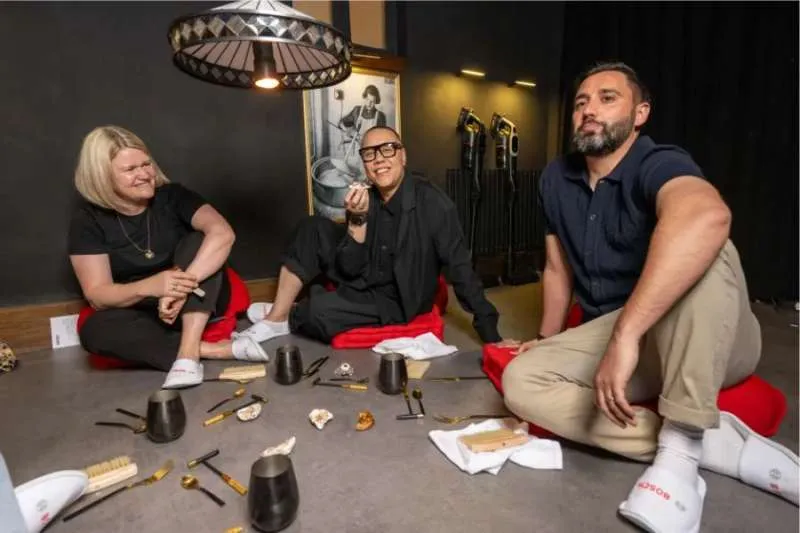 Gok Wan Opens Unique Restaurant Where Diners Eat Directly from the Floor