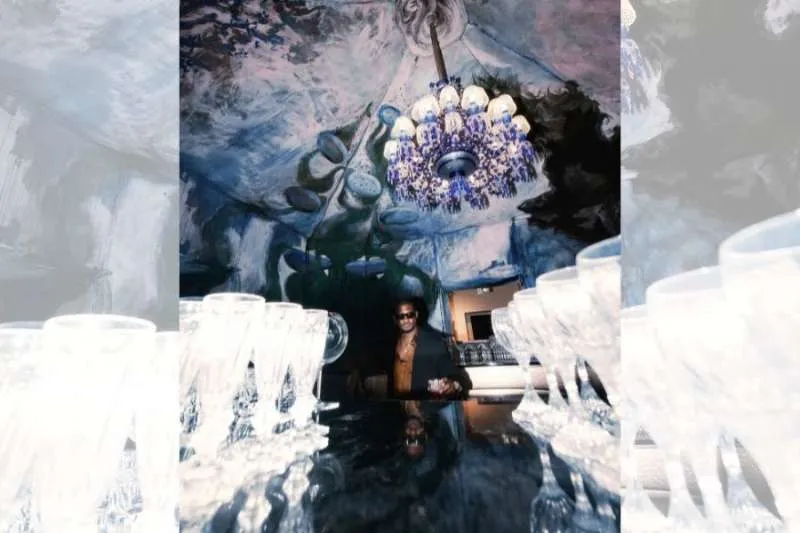 USHER: NEAR DISASTER FEEDING CHERRIES