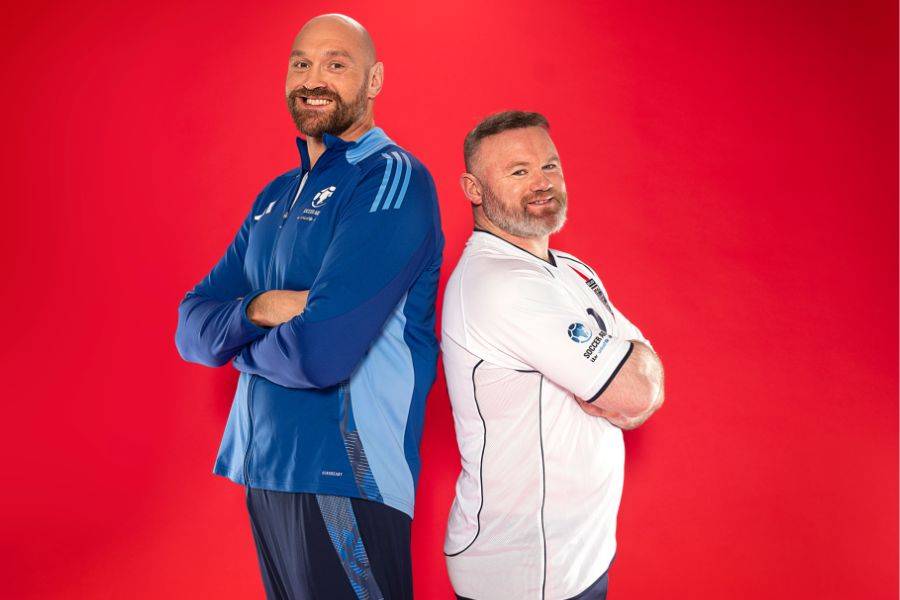 Rooney vs Fury! Soccer Aid Teams Revealed for Star-Studded Showdown at Old Trafford