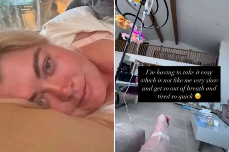 Gemma Collins Hospitalised with Pneumonia After Three-Week Health Battle”