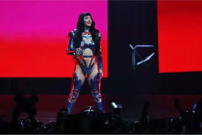 KATY PERRY SHOCKED AS FAN STORMS STAGE MID-SONG