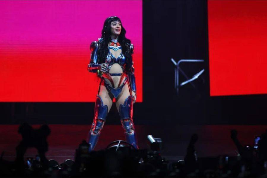 KATY PERRY SHOCKED AS FAN STORMS STAGE MID-SONG