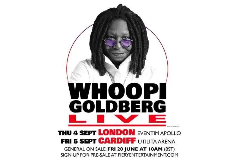 Whoopi’s Back! UK Fans Rejoice as Whoopi Goldberg Announces Rare Stage Shows Whoopi’s Back! UK Fans Rejoice as Whoopi Goldberg Announces Rare Stage Shows