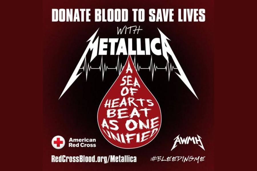 Metallica Launches Blood Donation Drives at Upcoming Concerts 