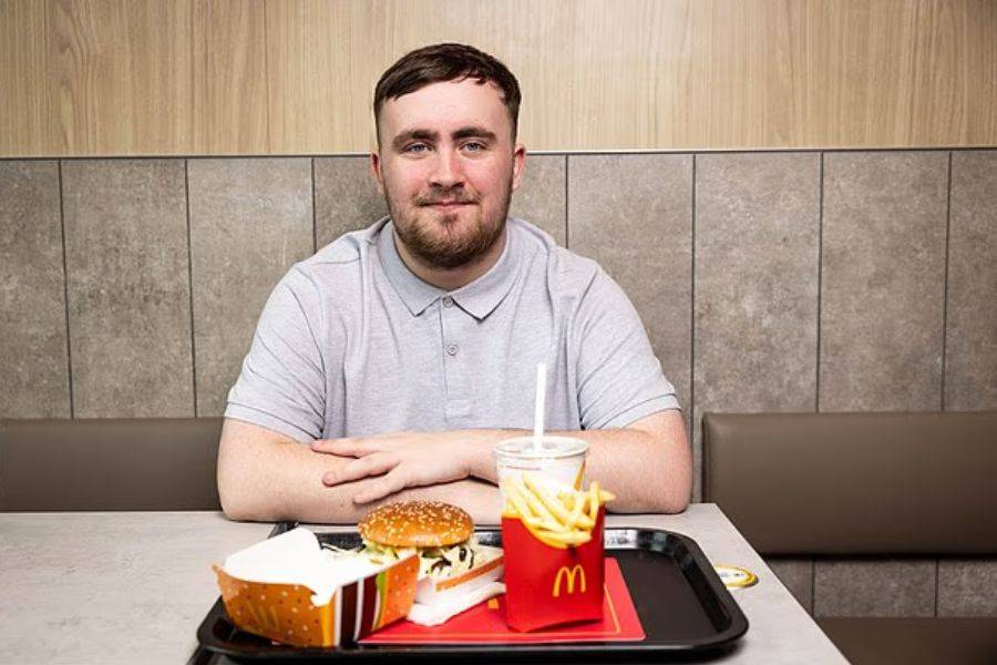  Meet Luke Littler: The New Face of McDonald’s With His Own Burger Launch!