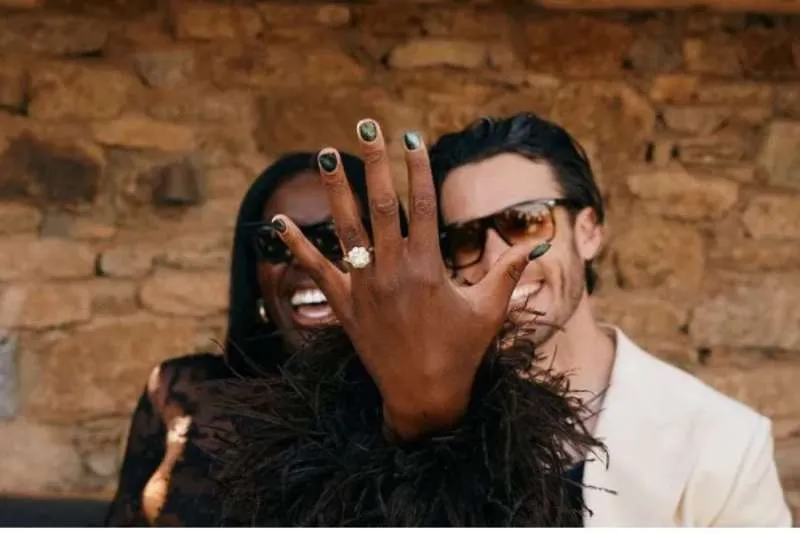 Secret's Out. AJ Odudu Stuns Fans With Surprise Engagement Reveal, But Who Is the Mystery Man? Secret's Out. AJ Odudu Stuns Fans With Surprise Engagement Reveal, But Who Is the Mystery Man?