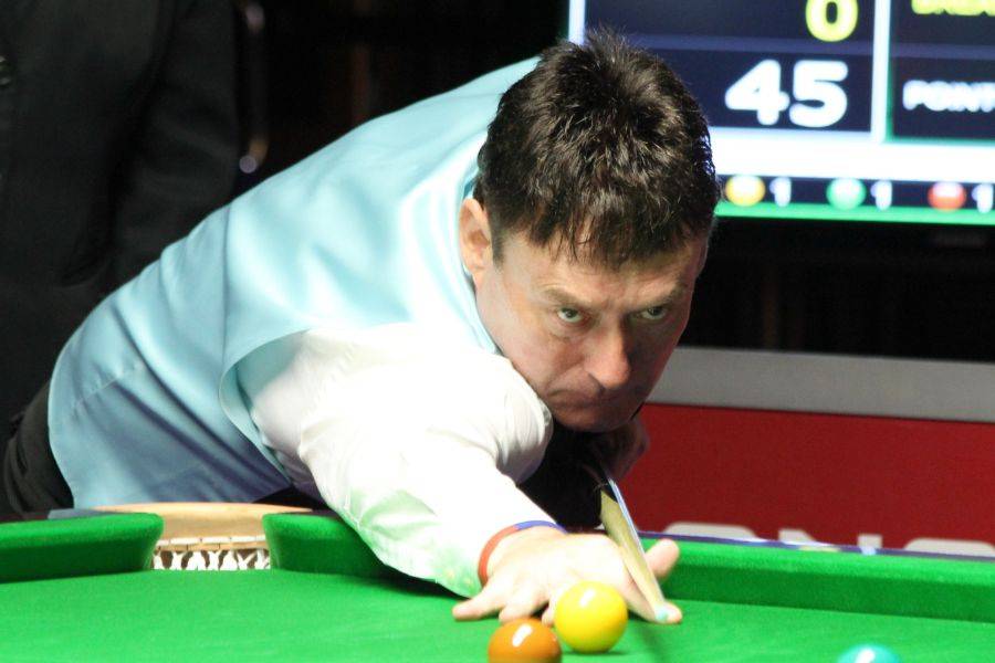 JIMMY WHITE SWAPS THE SNOOKER TABLE FOR THE SMALL SCREEN