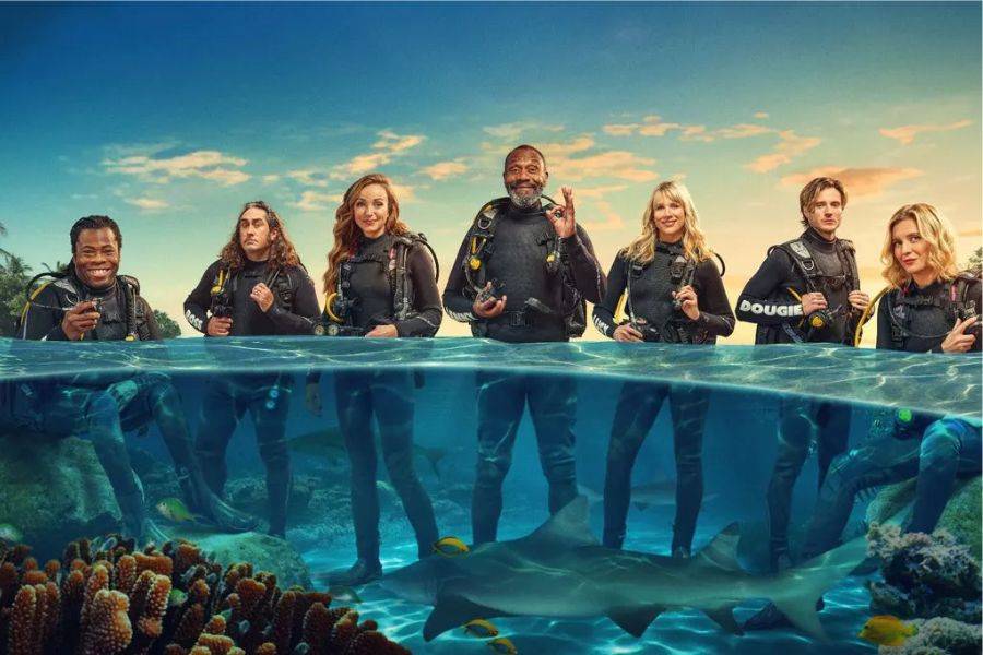 Helen George Reveals Stingray Surprise on ITV’s Shark! Celebrity Infested Waters